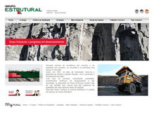 Tablet Screenshot of grupoestrutural.com.br